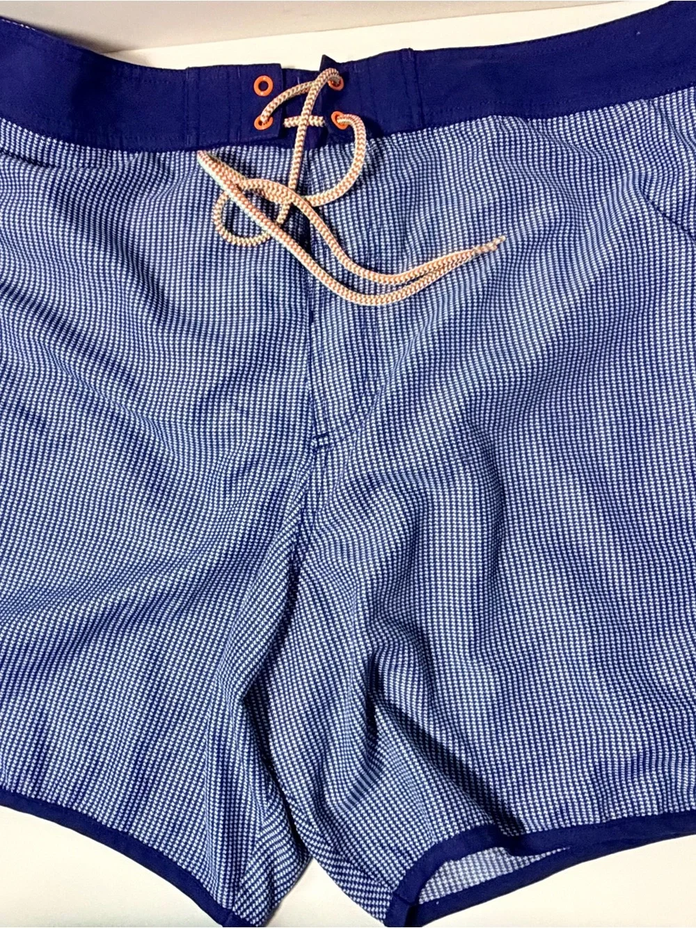 Ted Baker Men's Blue Checkered Swim Trunks Shorts Size 6 Worlds Your Lobster
